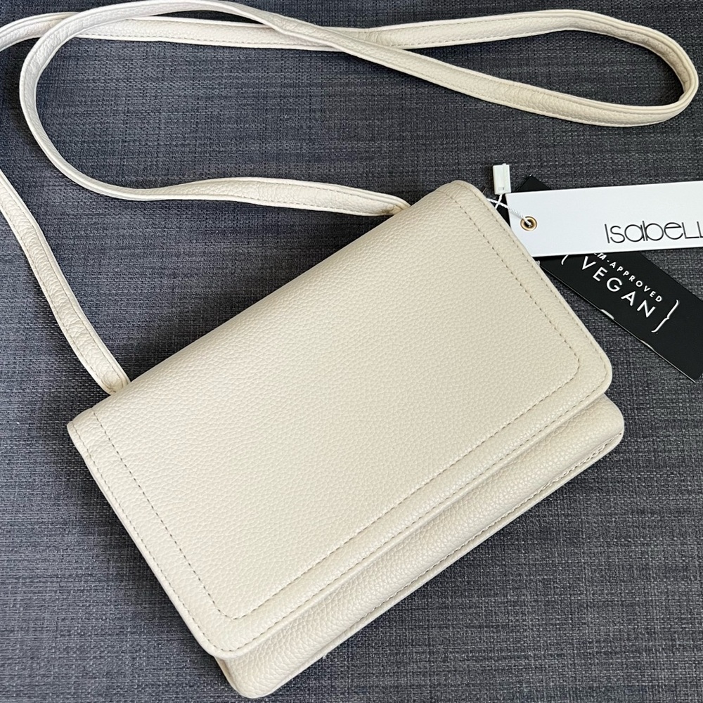 NWT ISABELLE VEGAN PHONE WALLET CROSSBODY BAG CASE CLUTCH